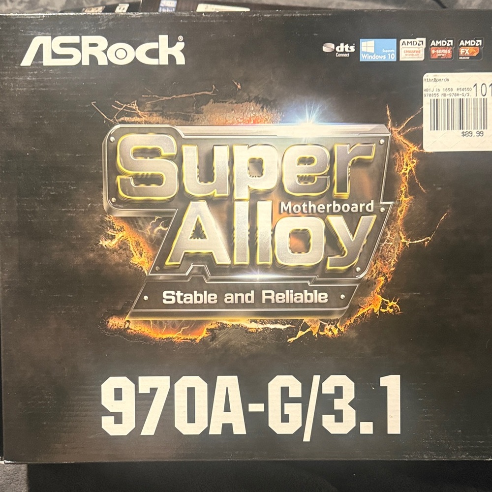 970A-G/3.1 Motherboard - Black